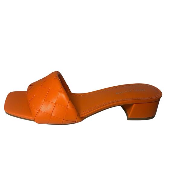 Marc Fisher Braided Heels- Orange - Size 9 M -Fast Shipping - Picture 9 of 16